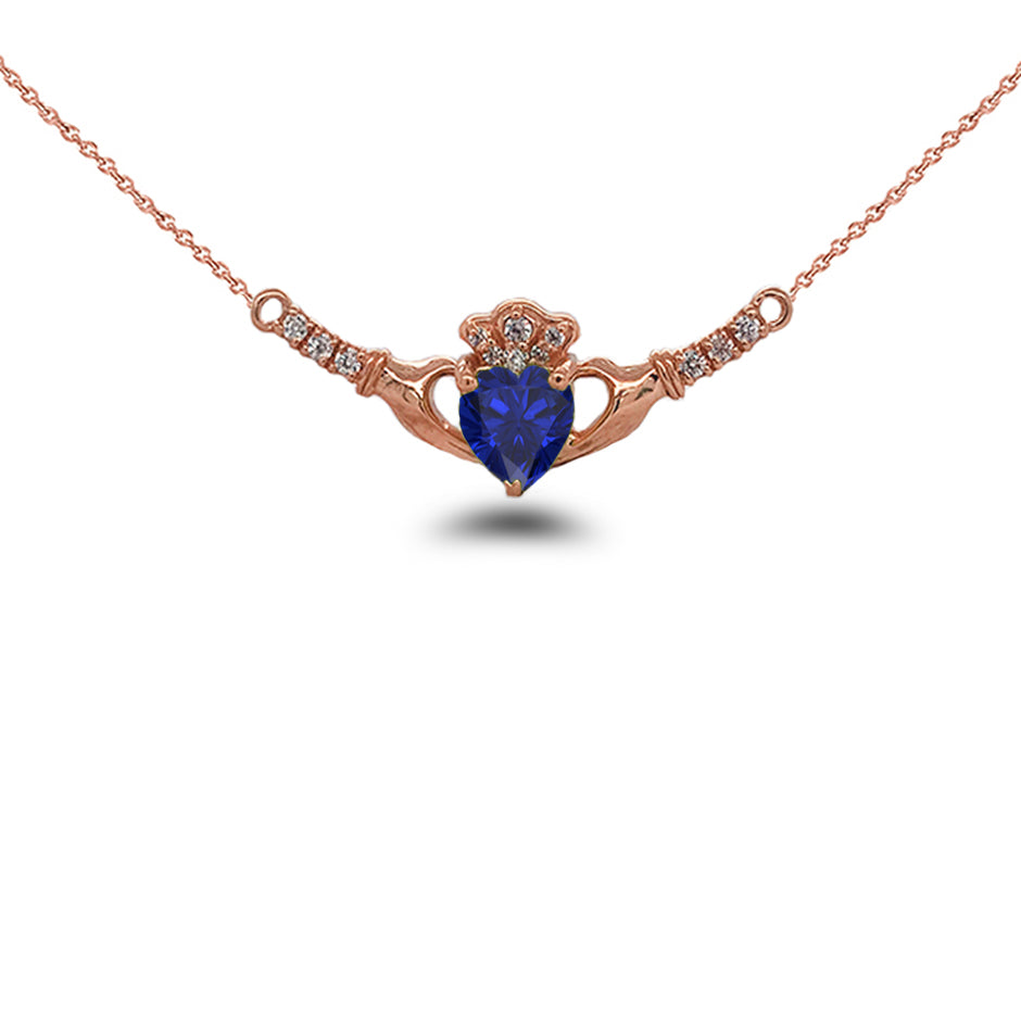 Steel by Design Multi-Layer Birthstone Heart Necklace - QVC.com